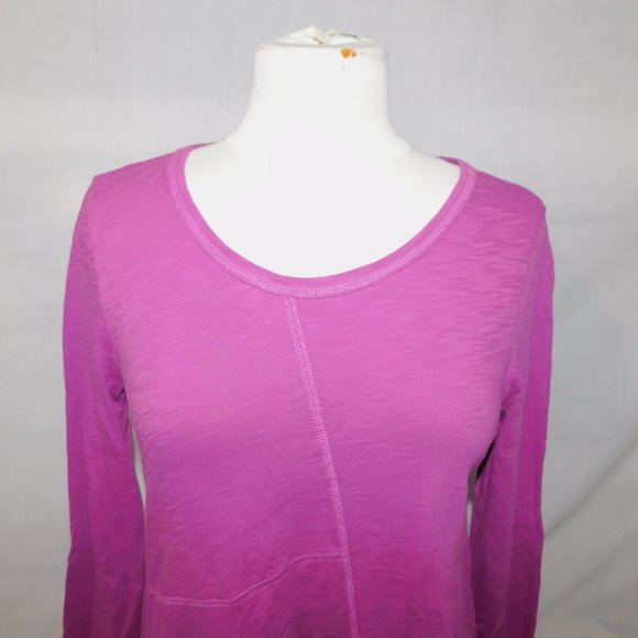 Habitat Womens XS Purple Baltic Round Neck Pieced Pocket Tunic Shirt Top - Picture 5 of 10